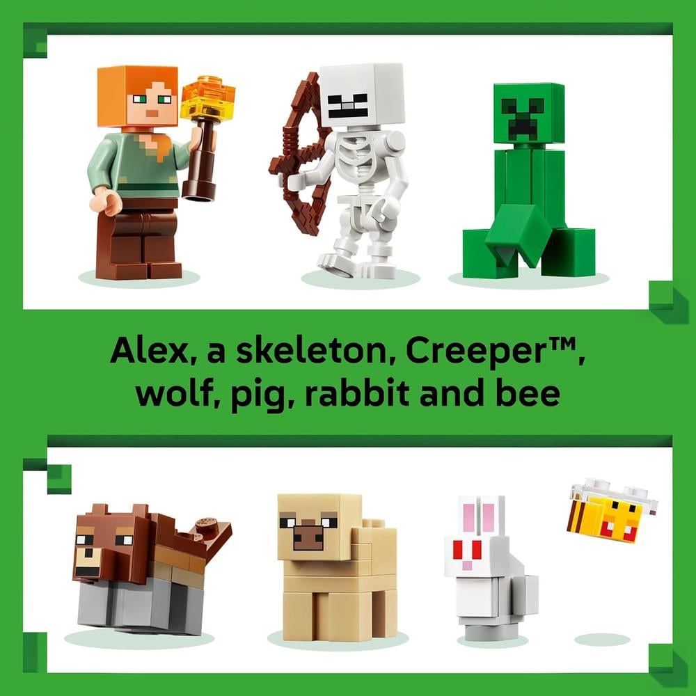 LEGO AVENTURA DE LA PRIMERA NOCHE MINECRAFT 21593 - 5