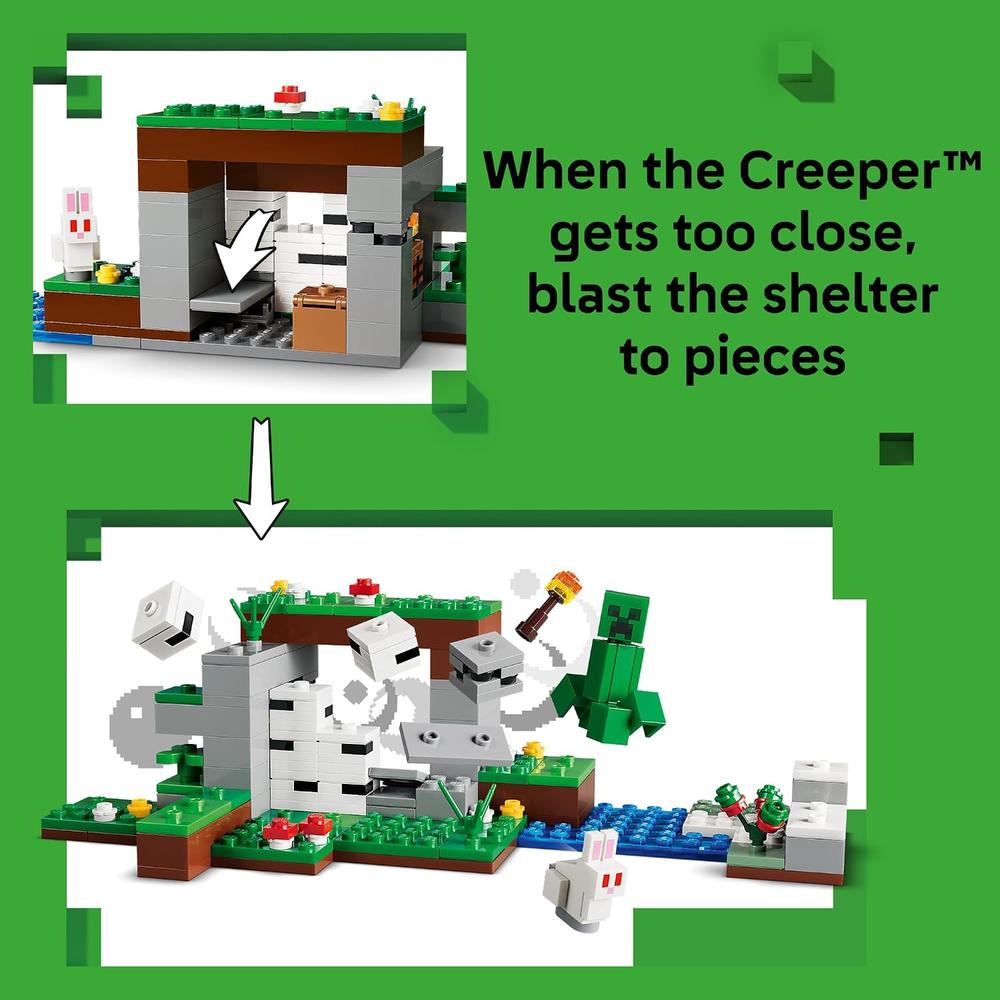 LEGO AVENTURA DE LA PRIMERA NOCHE MINECRAFT 21593 - 6