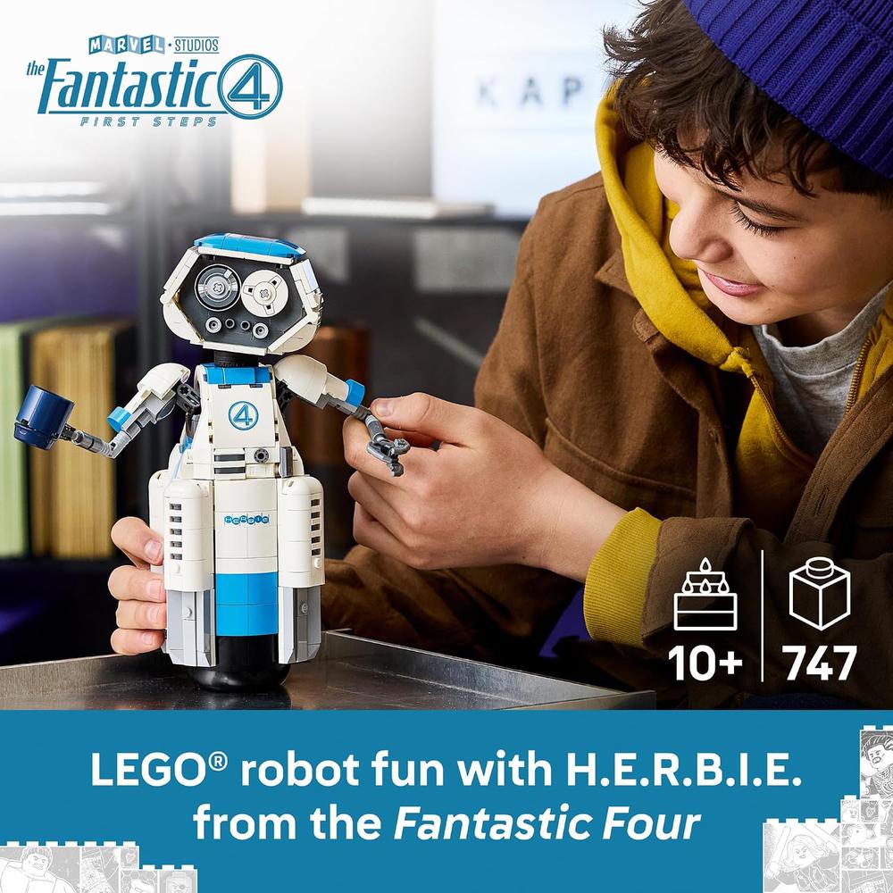 LEGO H.E.R.B.I.E. LOS 4 FANTASTICOS MARVEL 76339 - 2