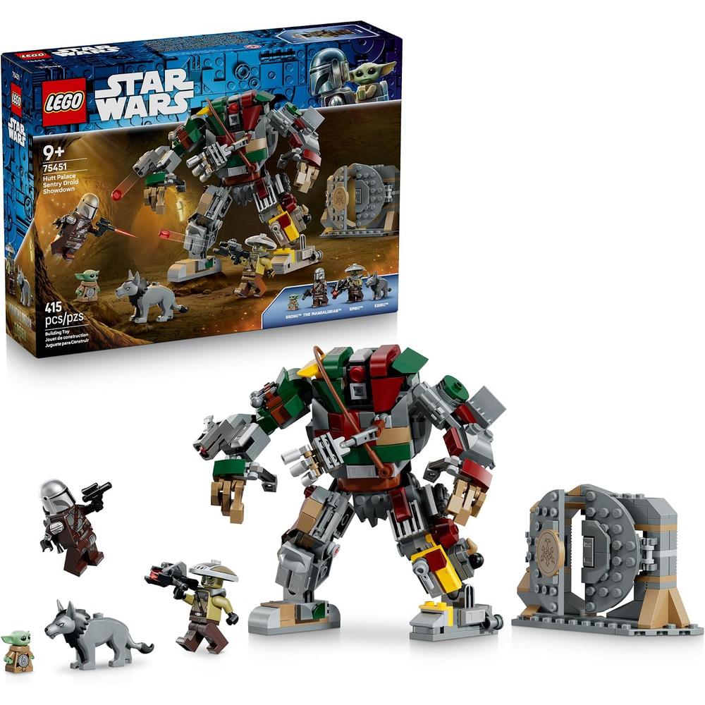 LEGO ENFRENTAMIENTO CON DROIDE CENTINELA DEL PALACIO HUTT STAR WARS 75451 - 1