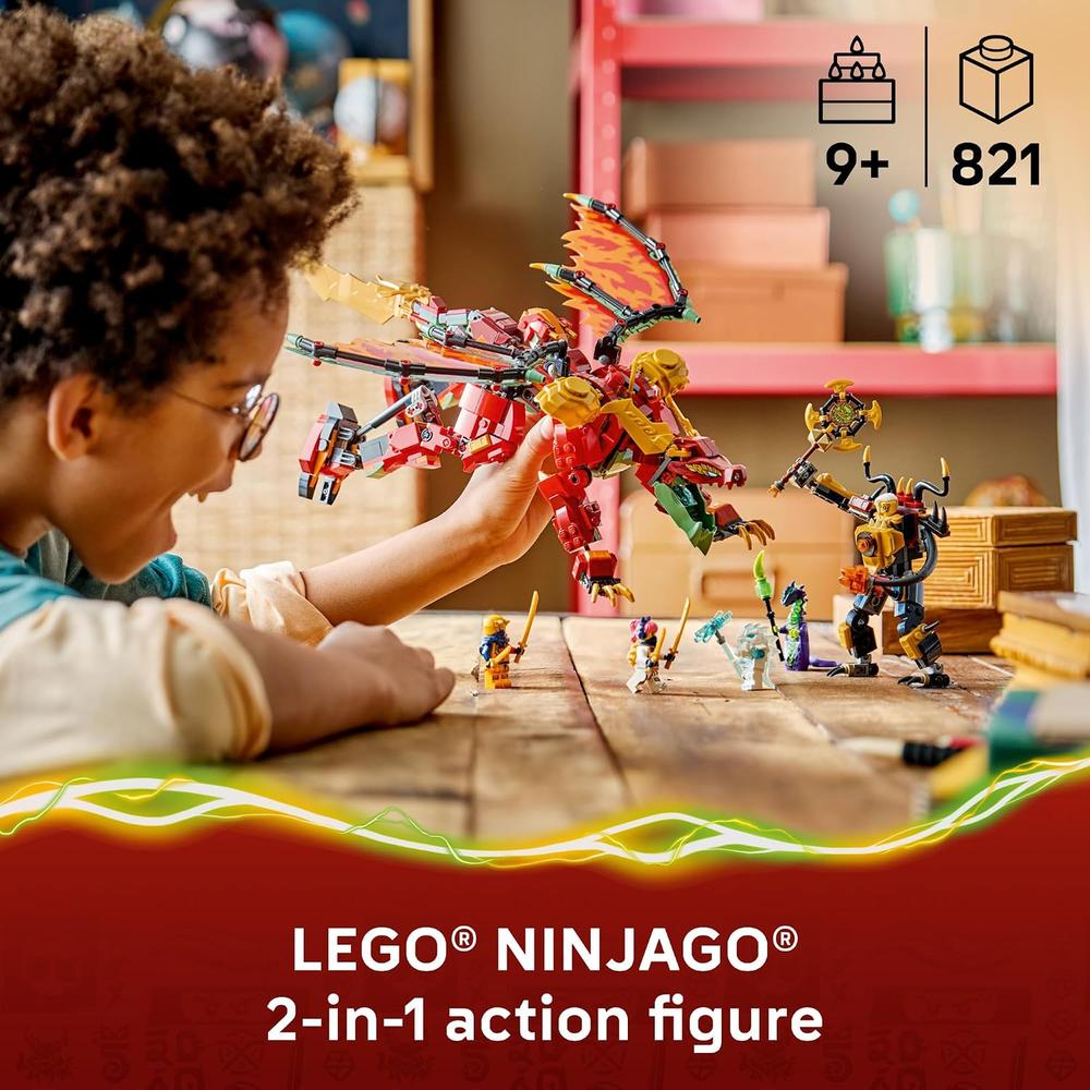 LEGO MECH DRAGÓN TRANSFORMABLE DE WYLDFYRE NINJAGO 71868 - 2
