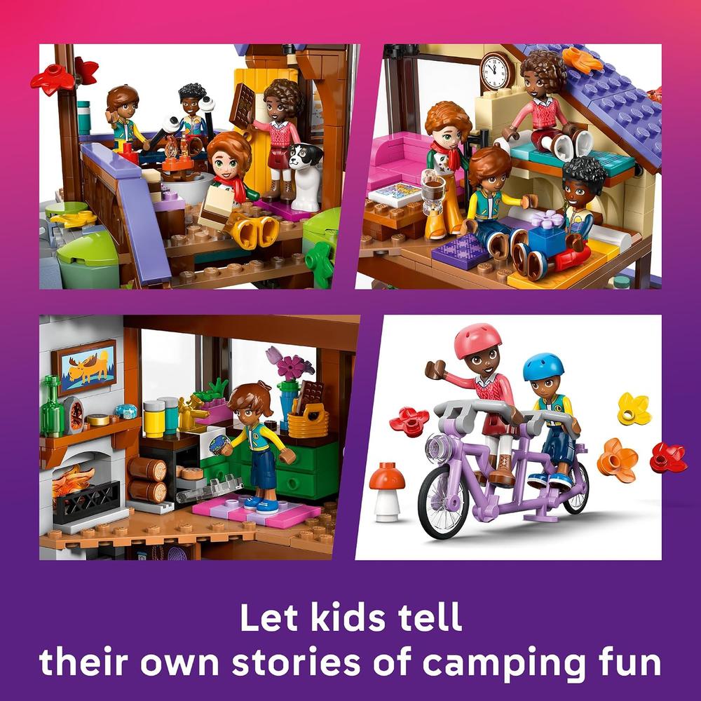 LEGO ACOGEDORA CABAÑA DEL BOSQUE OTOÑAL FRIENDS 42705 - 4