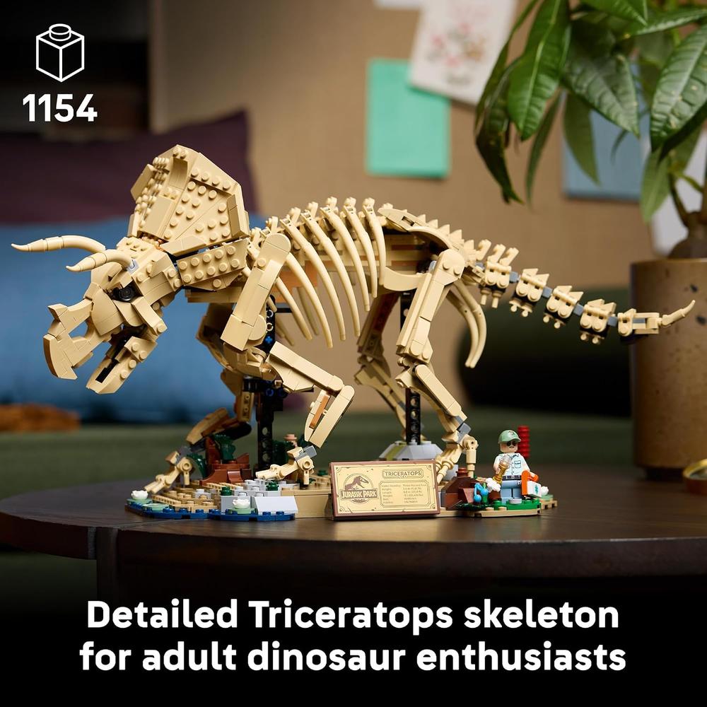 LEGO FÓSILES DE DINOSAURIOS TRICERATOPS JURASSIC WORLD 77985 - 2