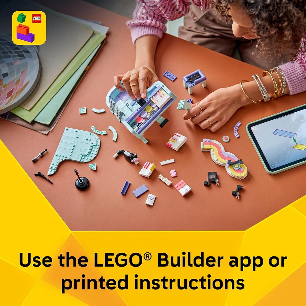 LEGO PIANO CON GATO DECORATIVO MUSICAL CREATOR 3 IN 1 31392 - 6