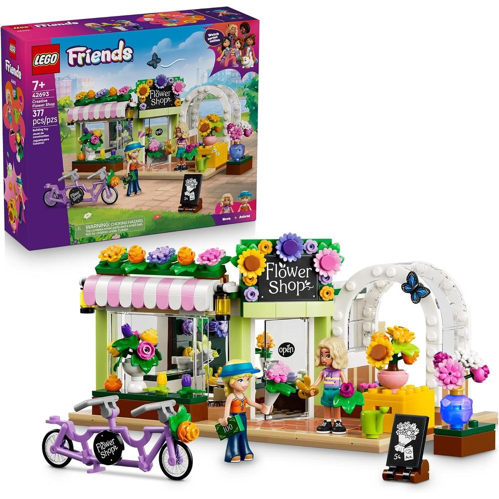 LEGO TIENDA CREATIVA DE FLORES FRIENDS 42693 - 1