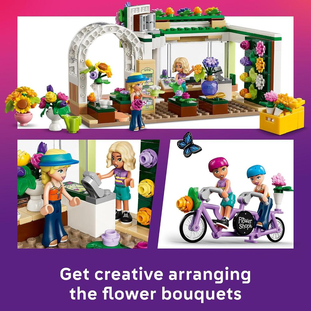 LEGO TIENDA CREATIVA DE FLORES FRIENDS 42693 - 4