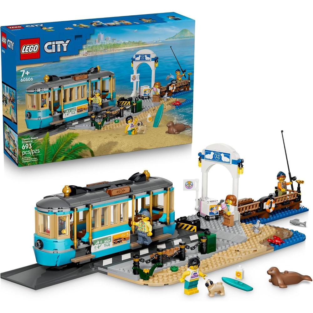 LEGO TRANVÍA CLÁSICO DE LA PLAYA CITY 60506 - 1