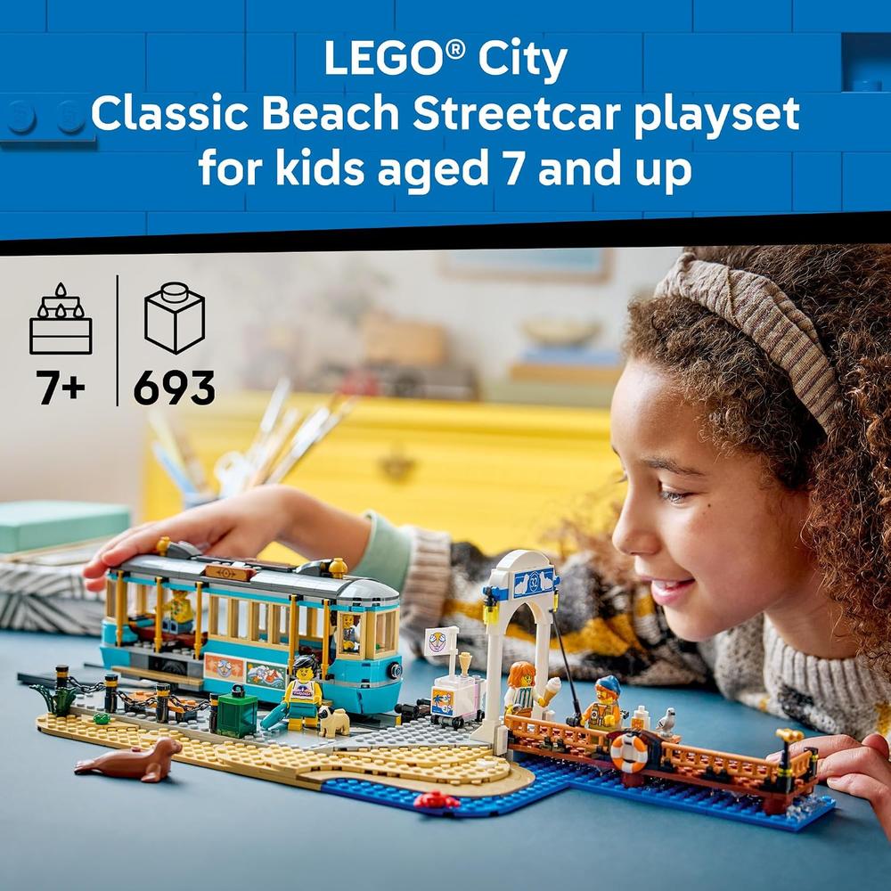 LEGO TRANVÍA CLÁSICO DE LA PLAYA CITY 60506 - 2