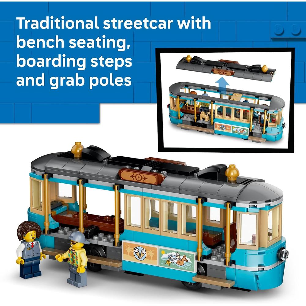 LEGO TRANVÍA CLÁSICO DE LA PLAYA CITY 60506 - 3