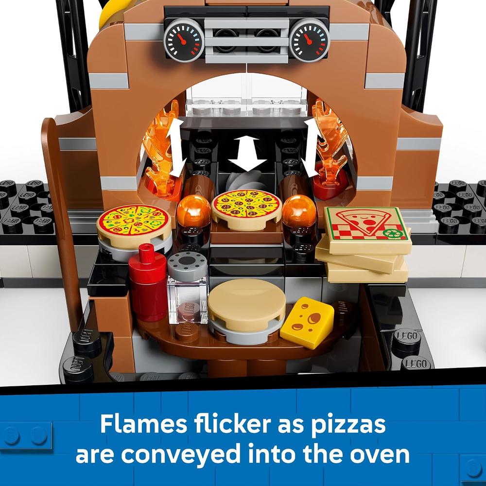 LEGO EXPERIENCIA DE ENTREGA DE PIZZA CON VEHÍCULOS CITY 60496 - 4
