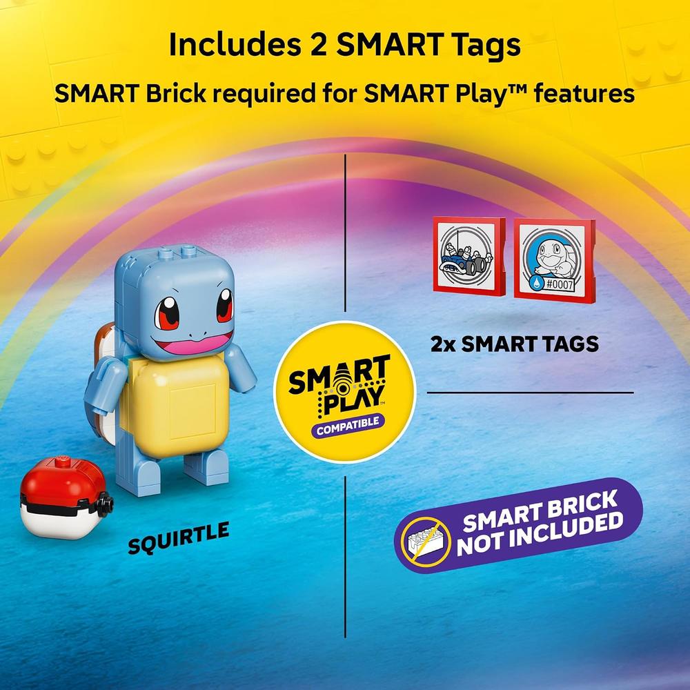 LEGO AVENTURA EN BUGGY DEL ENTRENADOR CON SQUIRTLE POKÉMON SMART PLAY 72156 - 4
