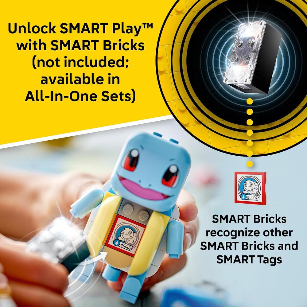 LEGO AVENTURA EN BUGGY DEL ENTRENADOR CON SQUIRTLE POKÉMON SMART PLAY 72156 - 5