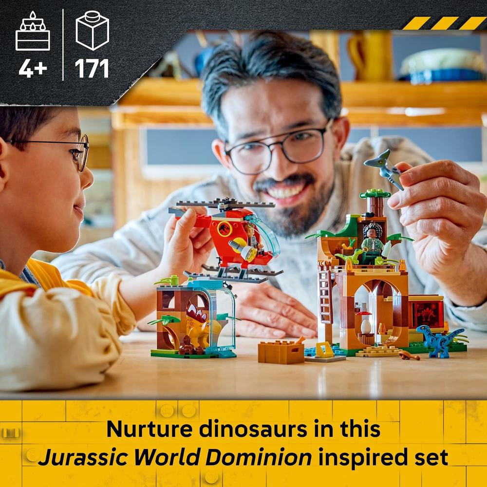LEGO RESCATE DE VELOCIRAPTOR STEGOSAURUS Y PTERANODON JURASSIC WORLD 77981 - 2