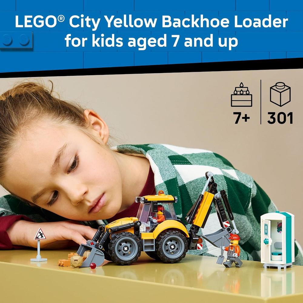 LEGO RETROEXCAVADORA AMARILLA CITY 60480 - 2