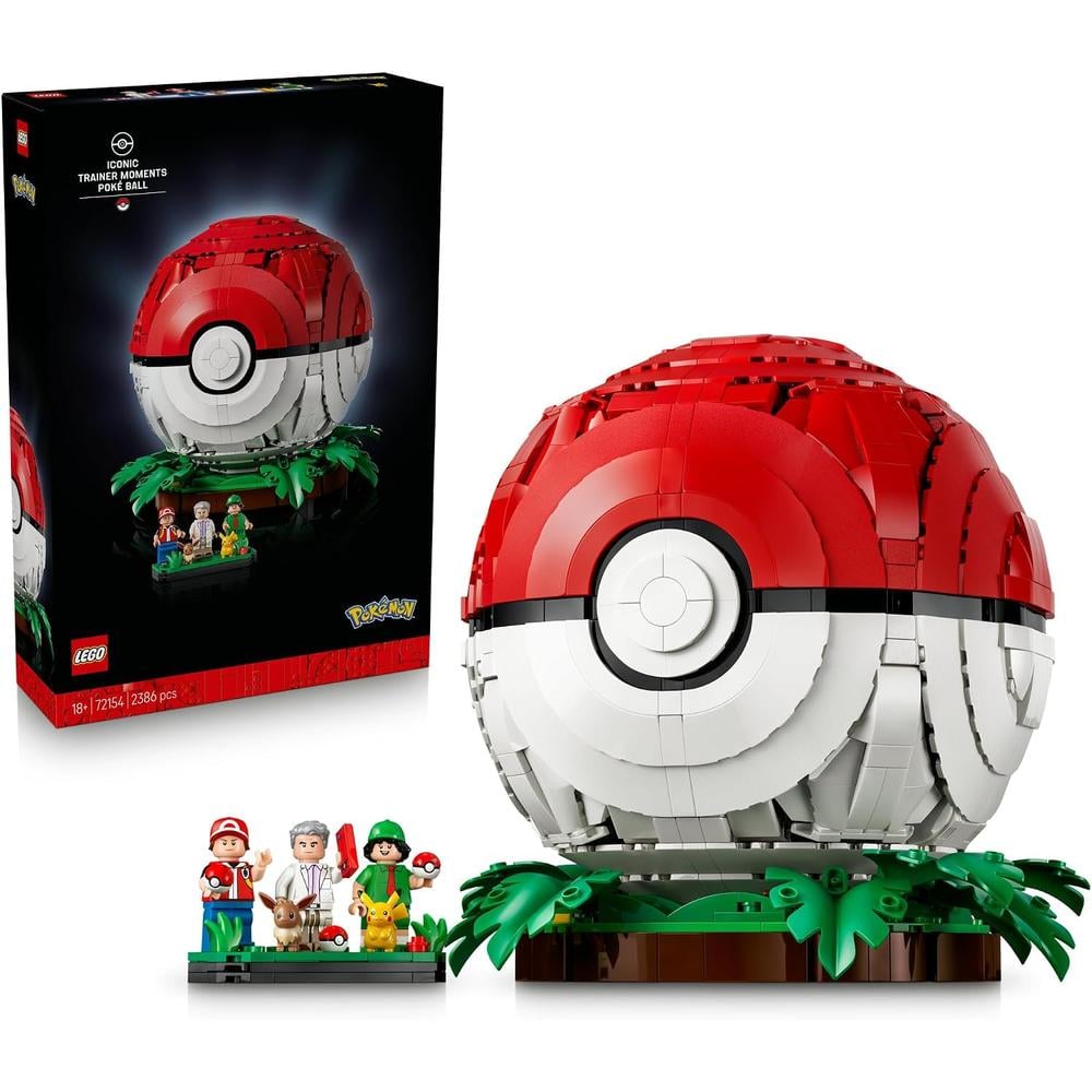 LEGO POKE BALL MOMENTOS DE ENTRENADORES ICÓNICOS POKÉMON 72154 - 1