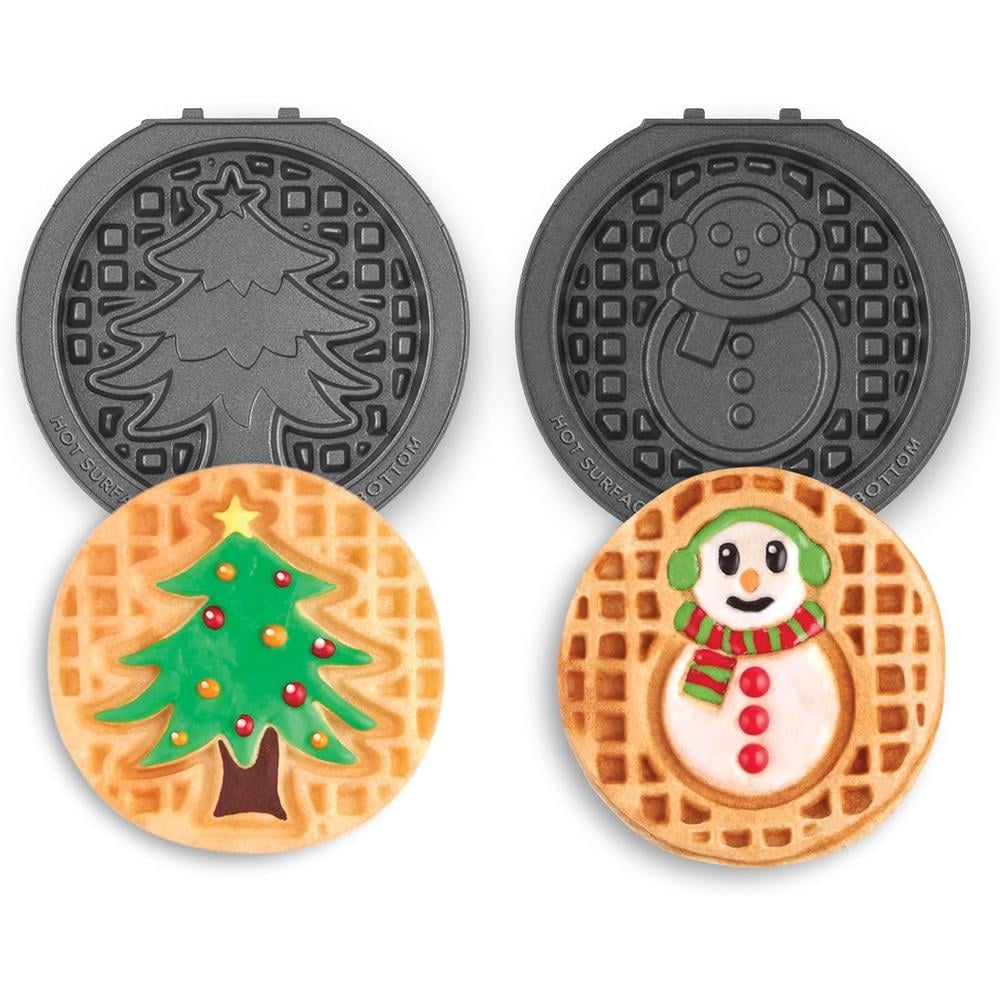 WAFLERA DASH MULTIMAKER MINI MUÑECO DE NIEVE Y ÁRBOL | 2 PIEZAS - 1