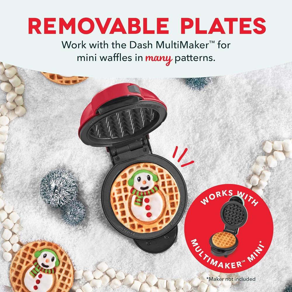 WAFLERA DASH MULTIMAKER MINI MUÑECO DE NIEVE Y ÁRBOL | 2 PIEZAS - 2