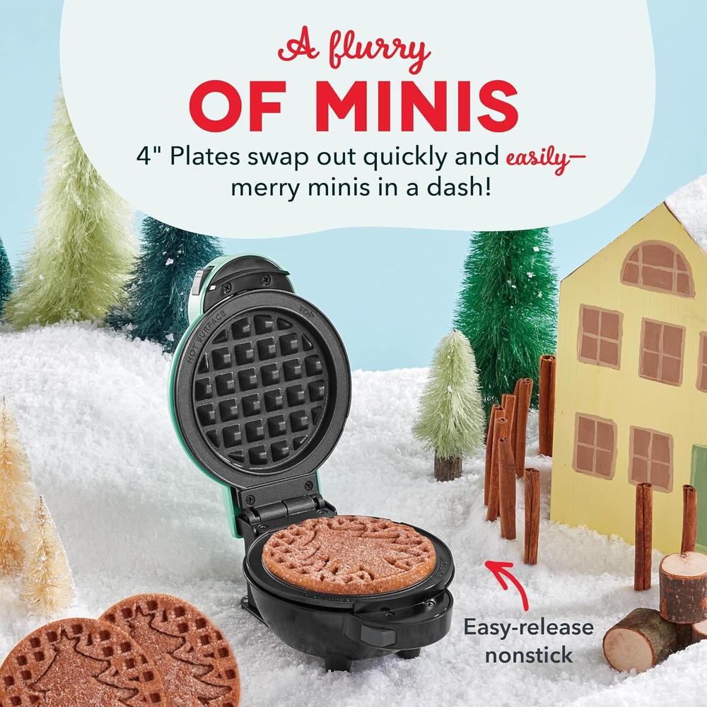 WAFLERA DASH MULTIMAKER MINI MUÑECO DE NIEVE Y ÁRBOL | 2 PIEZAS - 3