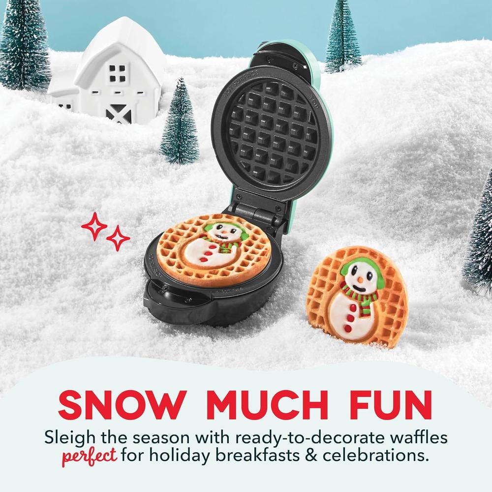 WAFLERA DASH MULTIMAKER MINI MUÑECO DE NIEVE Y ÁRBOL | 2 PIEZAS - 4