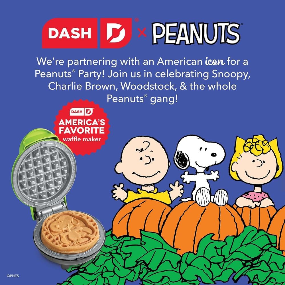 WAFLERA MINI PEANUTS X DASH SNOOPY VAMPIRE | VERDE - 3