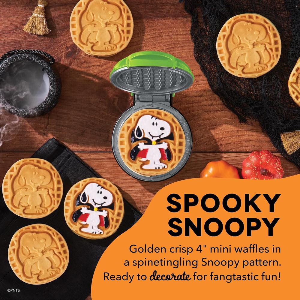 WAFLERA MINI PEANUTS X DASH SNOOPY VAMPIRE | VERDE - 4