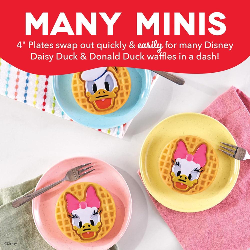 WAFLERA DASH MULTIMAKER MINI DONALD Y DAISY | 2 PIEZAS - 4
