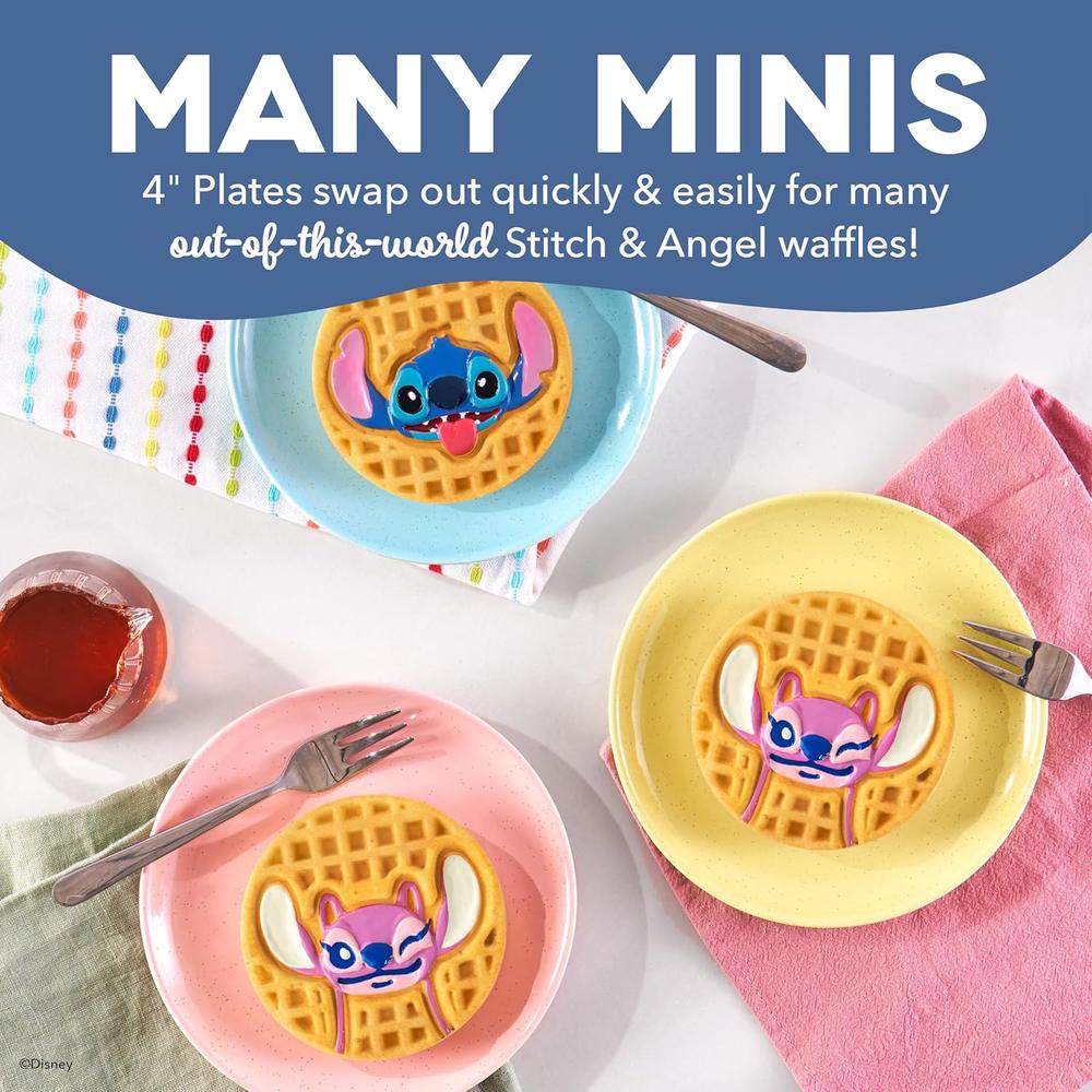WAFLERA DISNEY DASH MULTIMAKER MINI STITCH Y ANGEL | 2 PIEZAS - 3