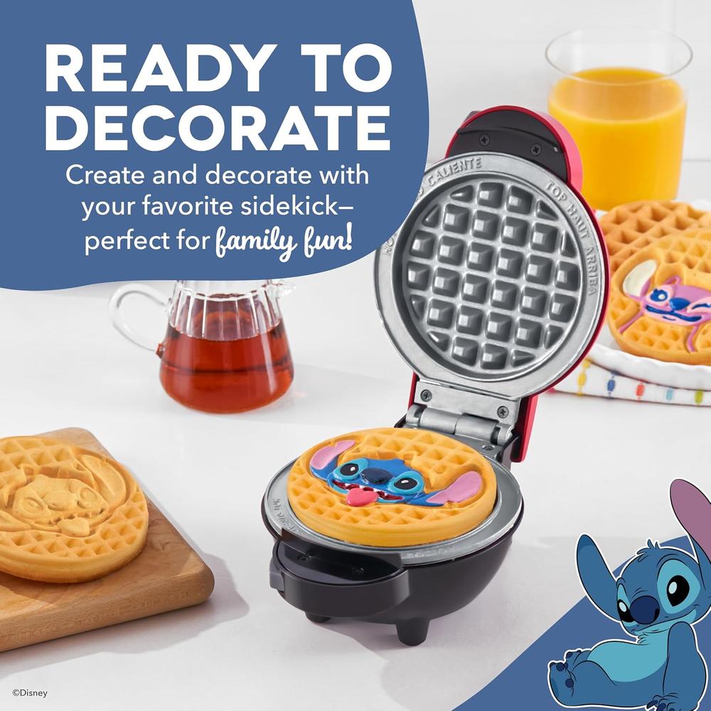 WAFLERA DISNEY DASH MULTIMAKER MINI STITCH Y ANGEL | 2 PIEZAS - 4