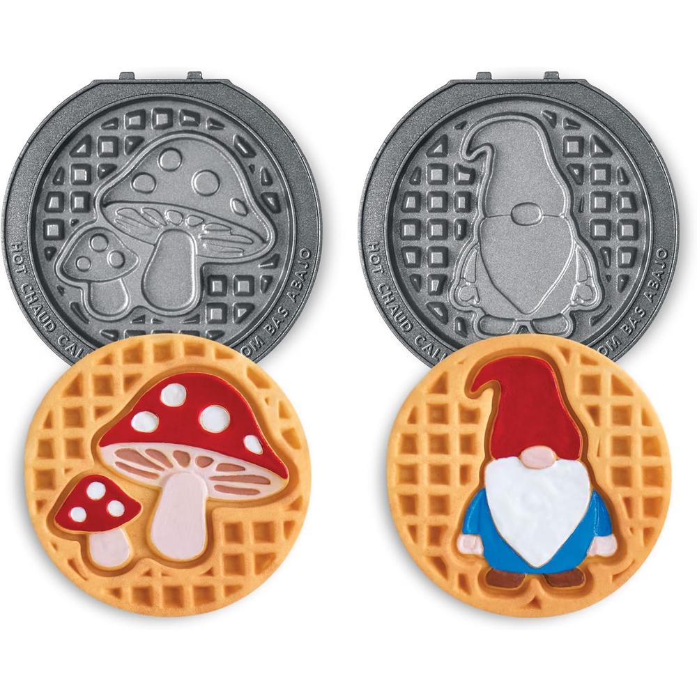 WAFLERA DASH MULTIMAKER MINI HONGO Y GNOMO | 2 PIEZAS - 1