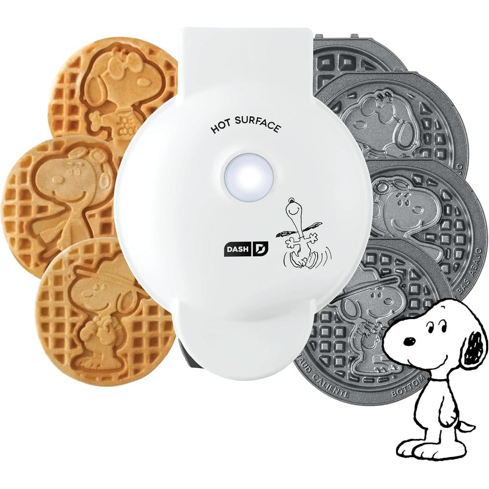 WAFLERA MINI PEANUTS X DASH SNOOPY | MULTIMAKER | BLANCO - 1