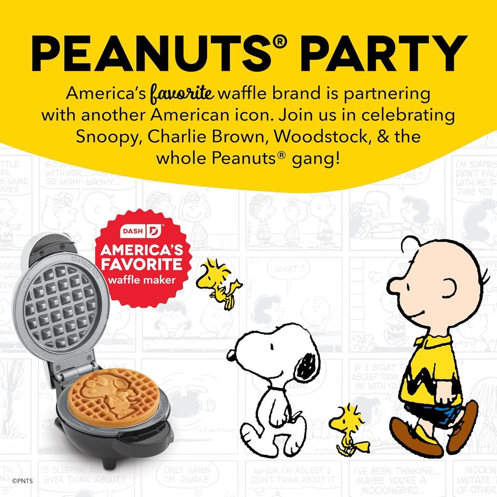 WAFLERA MINI PEANUTS X DASH SNOOPY | MULTIMAKER | BLANCO - 2