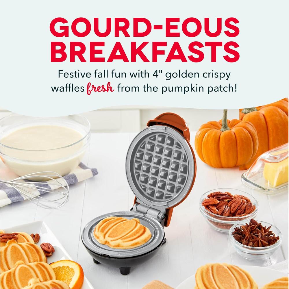 WAFLERA MINI DASH PUMPKIN 4' | NARANJA - 2