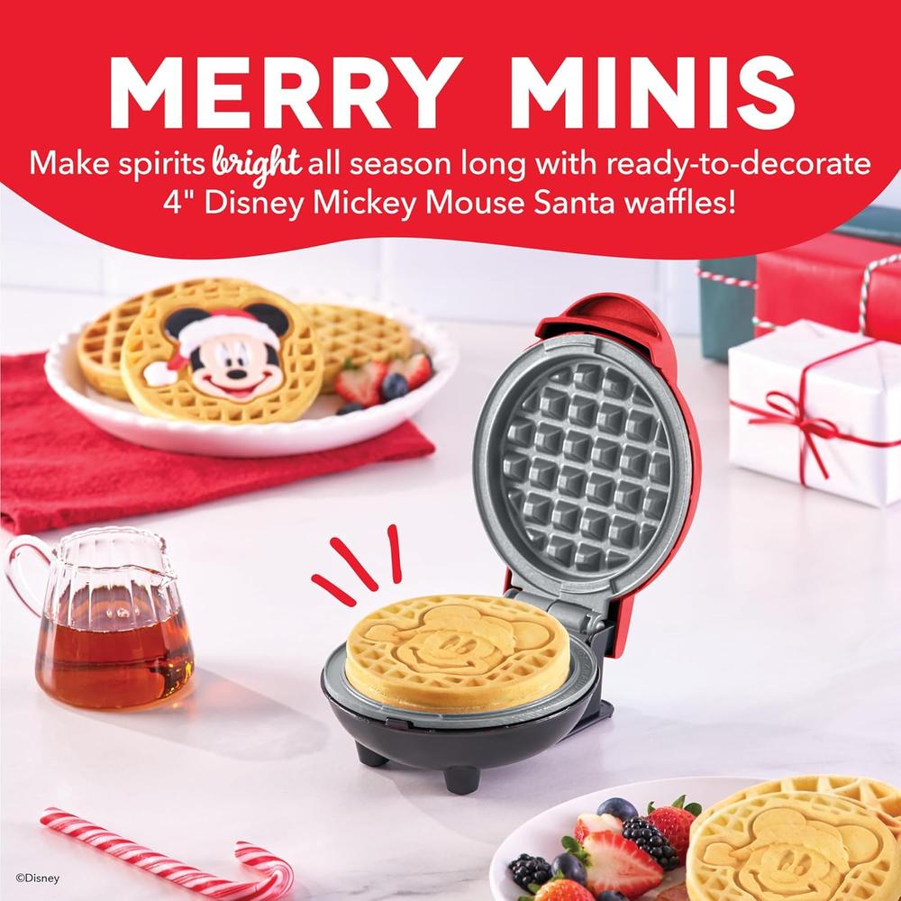 WAFLERA MINI DISNEY DASH MICKEY | GORRO DE SANTA | ROJO - 2