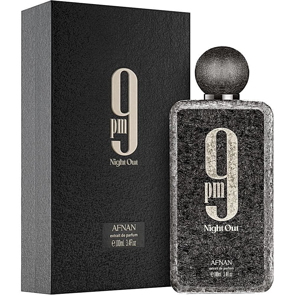 PERFUME AFNAN 9 PM NIGHT OUT EXTRAIT DE PARFUM HOMBRE 3.4 OZ / 100 ML (TESTER) - 3