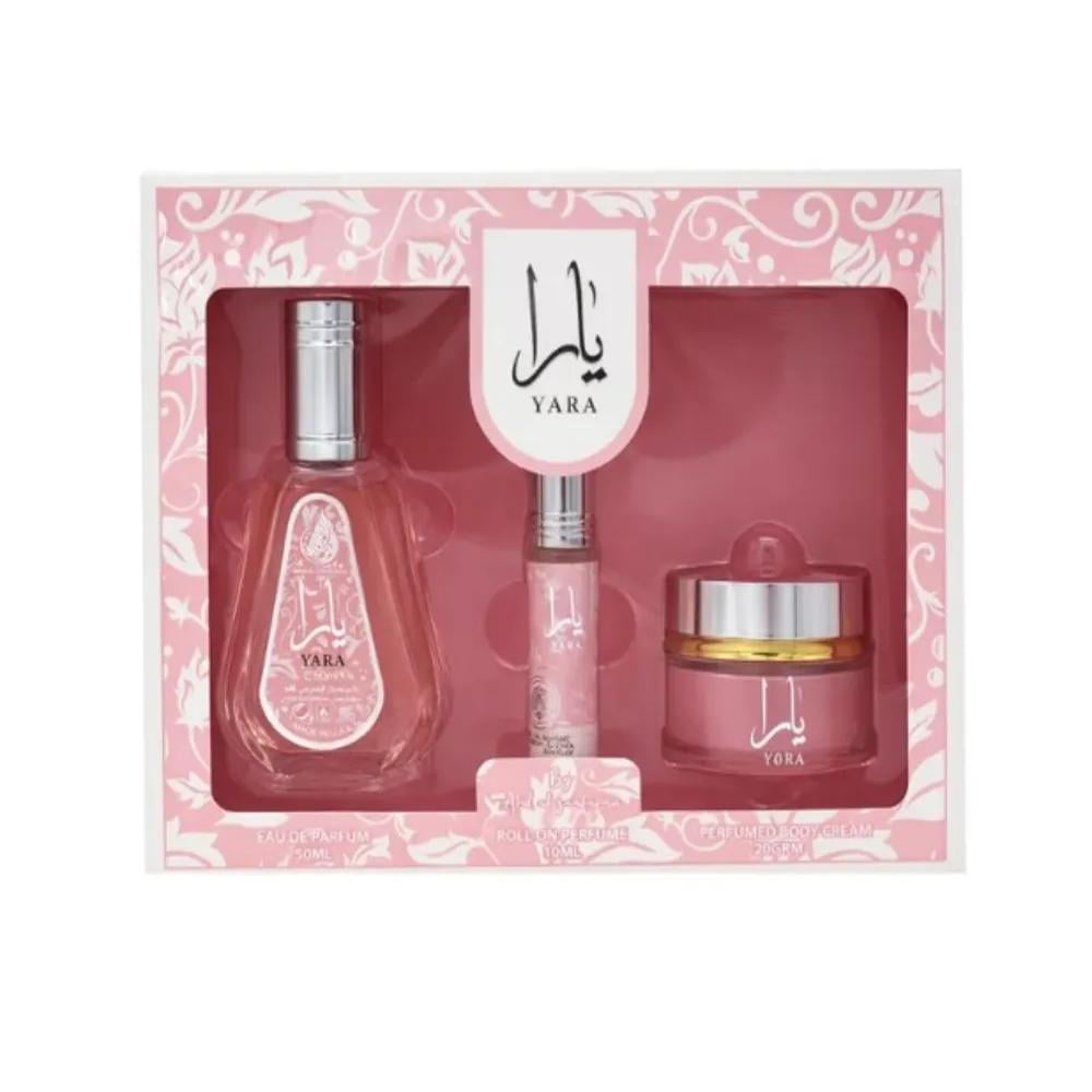 SET DE PERFUME ARD AL ZAAFARAN YARA MUJER 3 PZS - 1