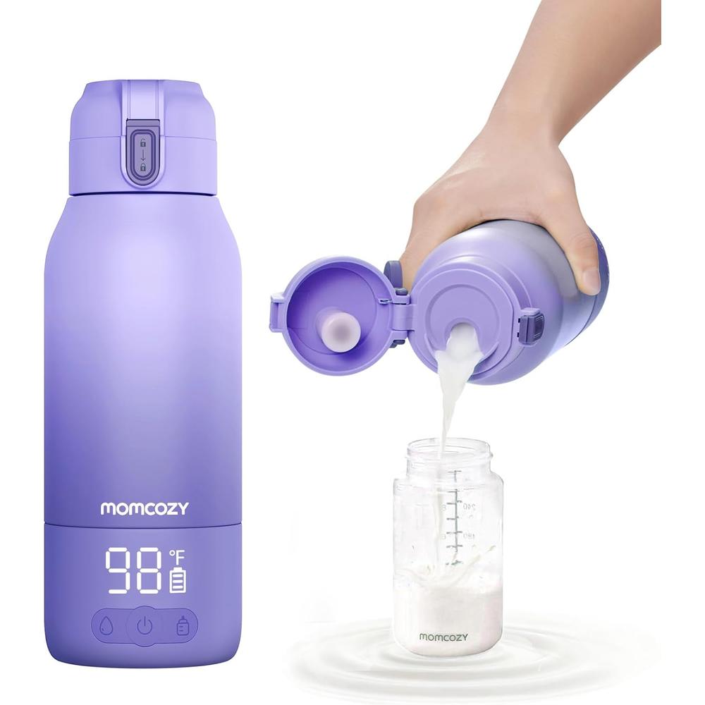 CALENTADOR PORTÁTIL DE BIBERONES MOMCOZY PARA LECHE MATERNA - 1