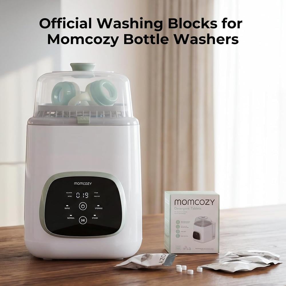 120 TABLETAS DETERGENTES MOMCOZY PARA LAVADOR DE BIBERONES | 120 UND - 2