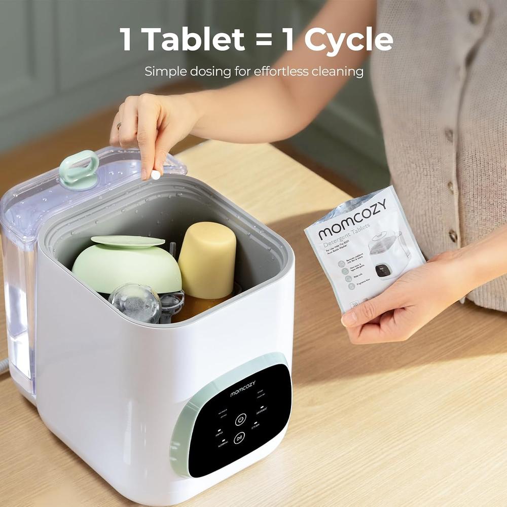 120 TABLETAS DETERGENTES MOMCOZY PARA LAVADOR DE BIBERONES | 120 UND - 5