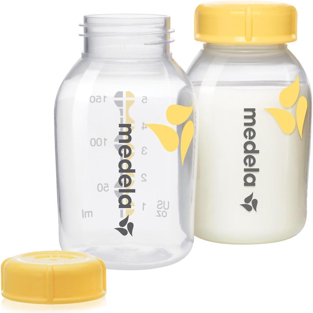 SET ENFRIADOR DE LECHE MATERNA MEDELA CON PACK DE HIELO Y 4 BIBERONES DE 5 OZ - 4