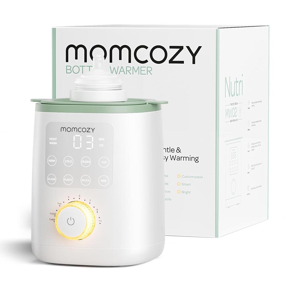 CALENTADOR DE BIBERONES MOMCOZY PARA LECHE MATERNA Y FÓRMULA - 1
