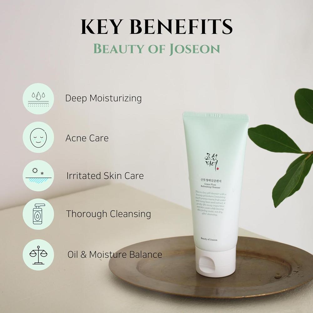 BEAUTY OF JOSEON | TRÍO DE LIMPIEZA E HIDRATACIÓN DE GINSENG Y CIRUELA VERDE - 5