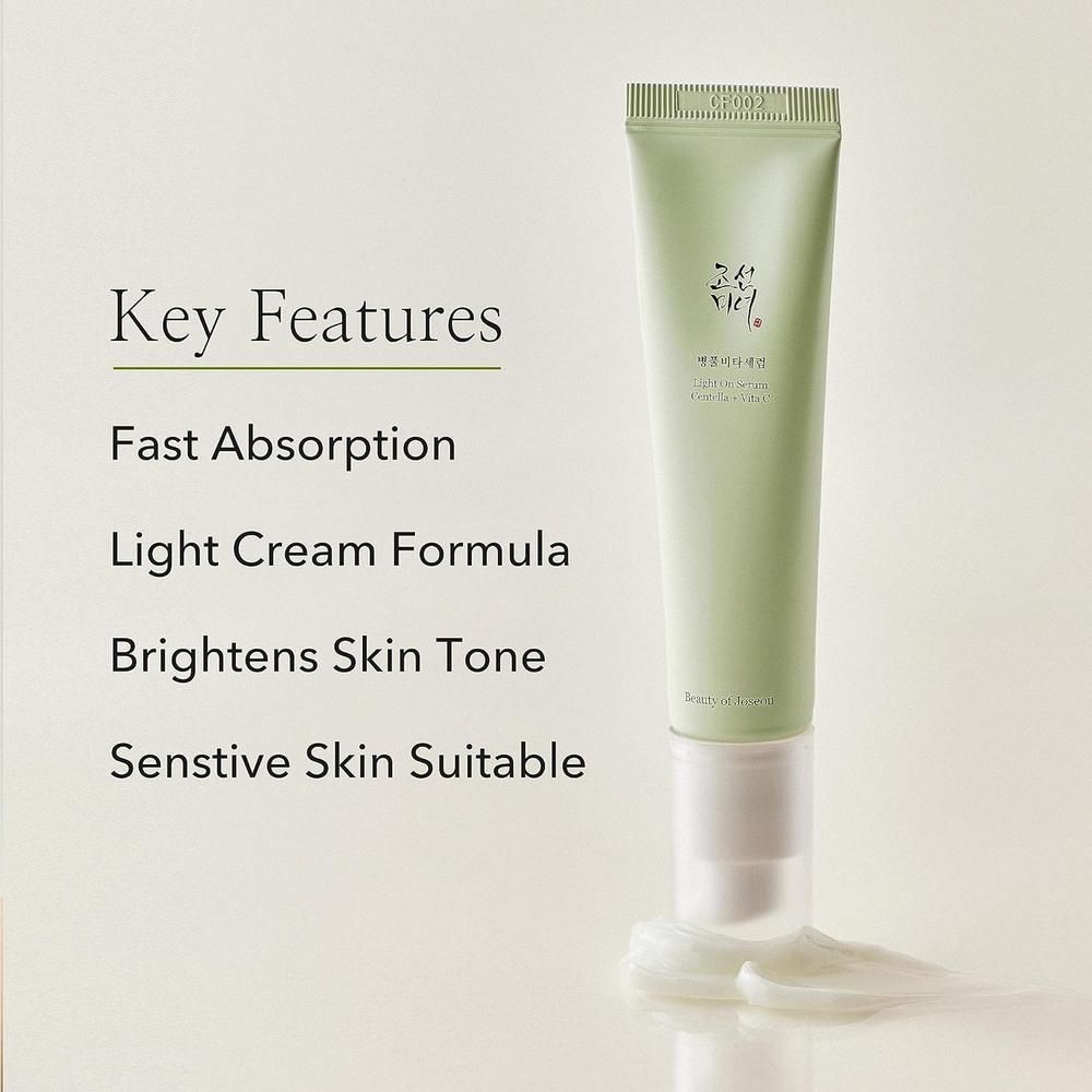 BEAUTY OF JOSEON | SÉRUM LIGHT ON DE VITAMINA C Y CENTELLA ASIÁTICA - 4