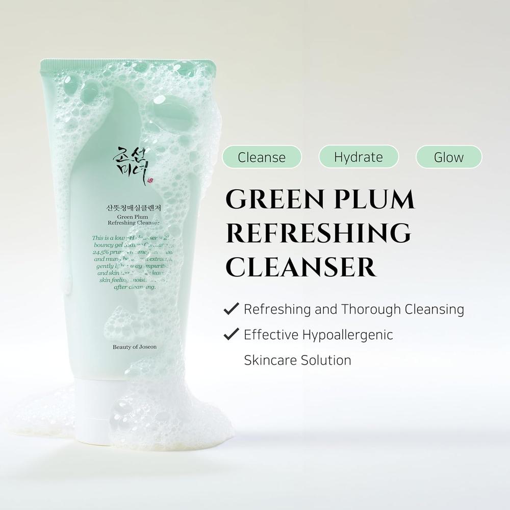 BEAUTY OF JOSEON | LIMPIADOR REFRESCANTE DE CIRUELA VERDE - 2