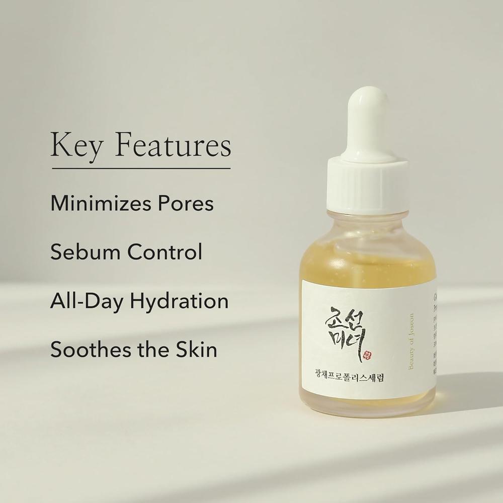 BEAUTY OF JOSEON | SÉRUM GLOW DE PROPÓLEO Y NIACINAMIDA 2 OZ - 5