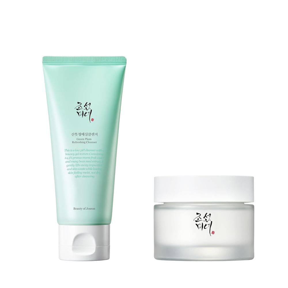 BEAUTY OF JOSEON | LIMPIADOR DE CIRUELA VERDE + DYNASTY CREAM - 1