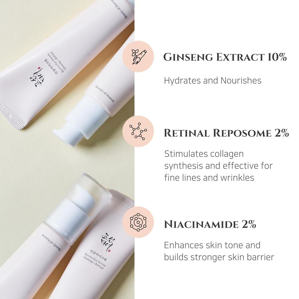 BEAUTY OF JOSEON | SÉRUM DE OJOS REVIVE + AGUA DE ESENCIA DE GINSENG - 3