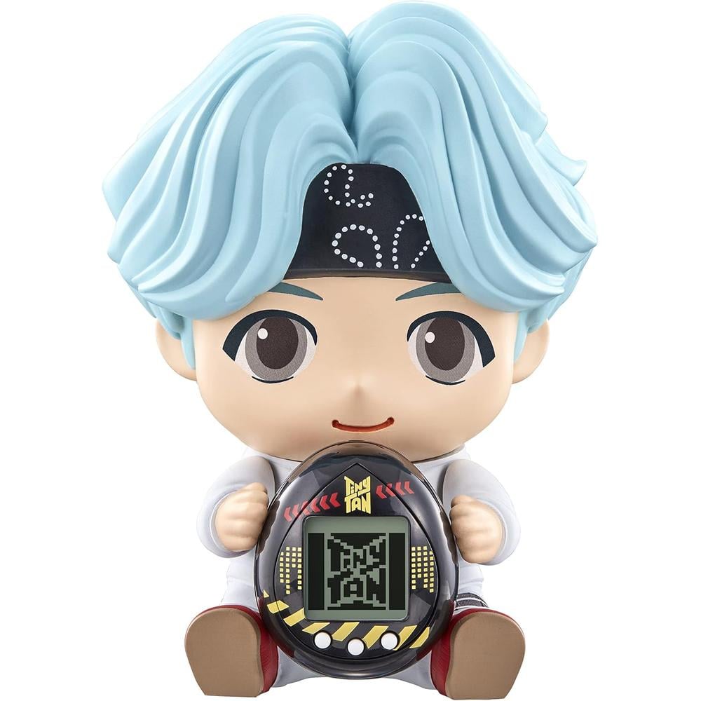 TAMAGOTCHI NANO BTS TINYTAN HUGMY SUGA FIGURA DE VINILO Y MASCOTA ELECTRÓNICA - 1