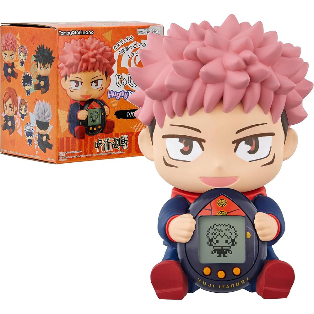 TAMAGOTCHI NANO JUJUTSU KAISEN ITADORI FIGURA HUGMY Y MASCOTA ELECTRÓNICA - 1