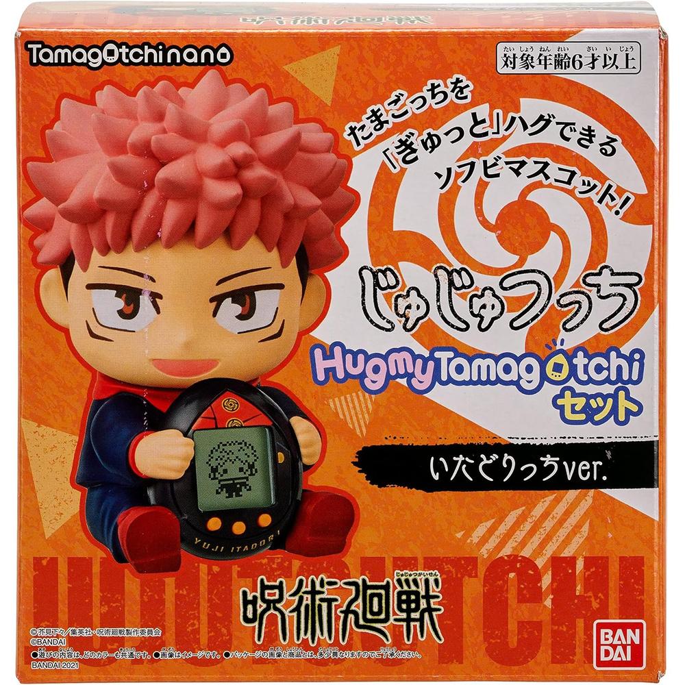 TAMAGOTCHI NANO JUJUTSU KAISEN ITADORI FIGURA HUGMY Y MASCOTA ELECTRÓNICA - 4