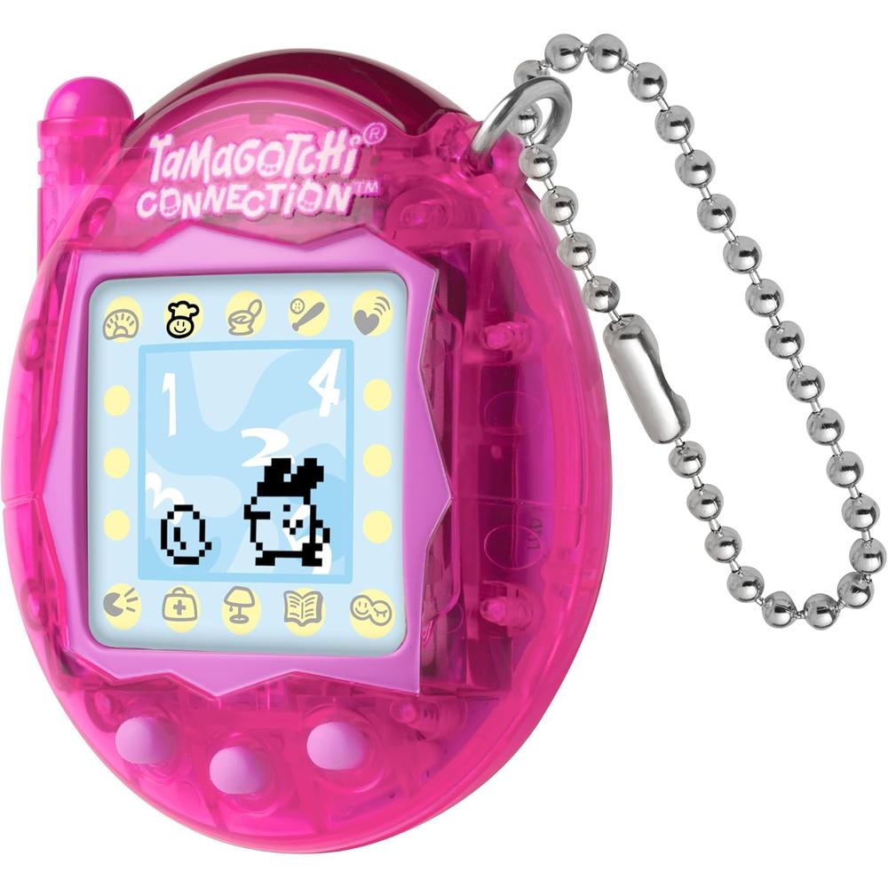 TAMAGOTCHI CONNECTION ROSA TRANSLÚCIDO - 2